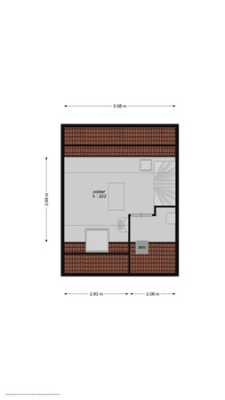 Floorplan - Dreef 35, 3264 TB Nieuw-Beijerland